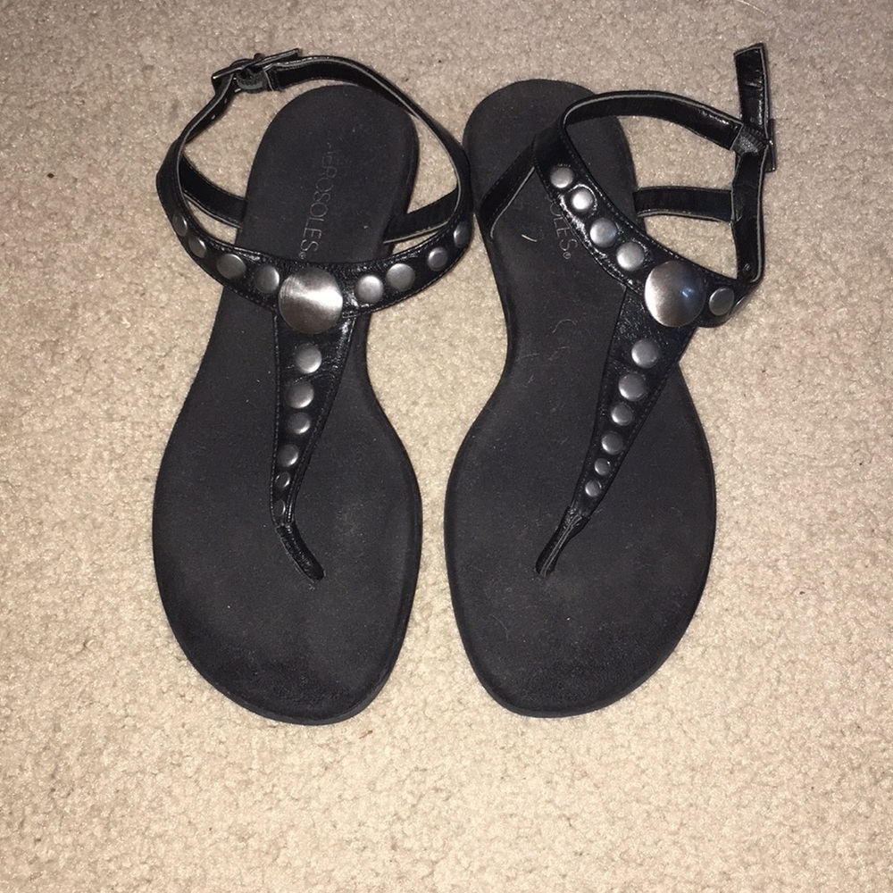 Aerosoles Black Sandal